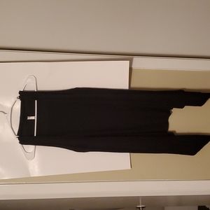 Popana black kimono vest